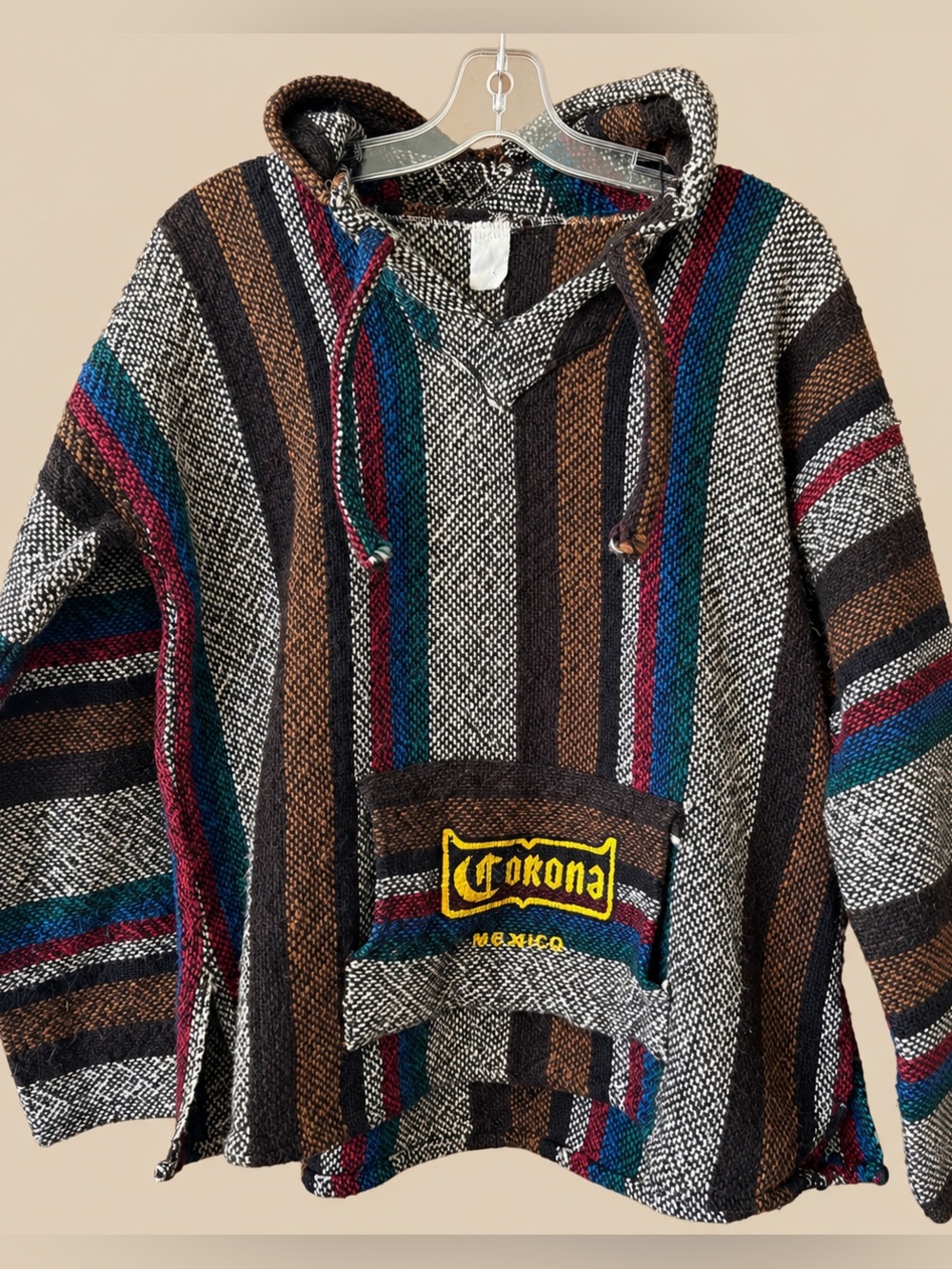 90s Vintage Corona Hippy Beach Sweater M